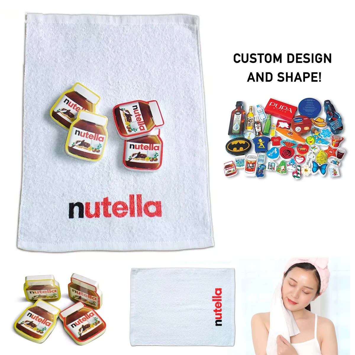 Custom Design Compressed Magic Towel 1