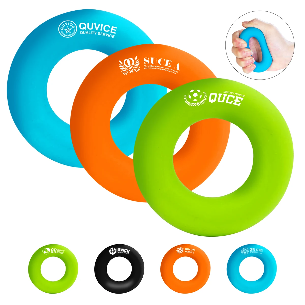 Silicone Power Strengthener Hand Grip Trainers 1