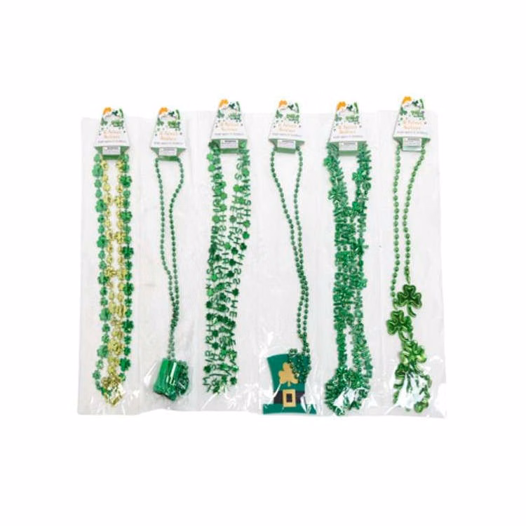 St. Patrick Bead Necklaces - Assorted