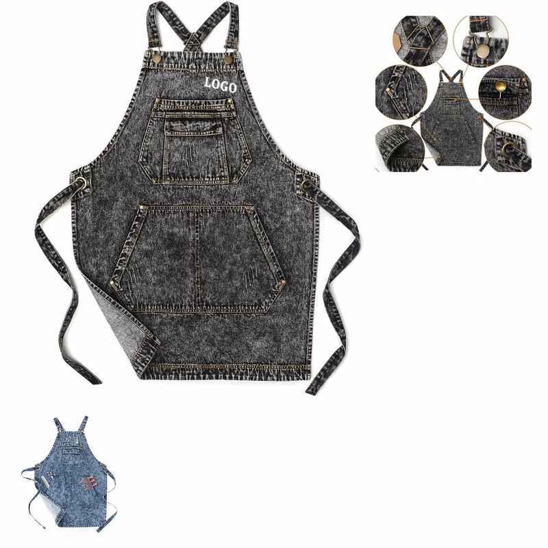 Cotton Denim Artist Working Apron