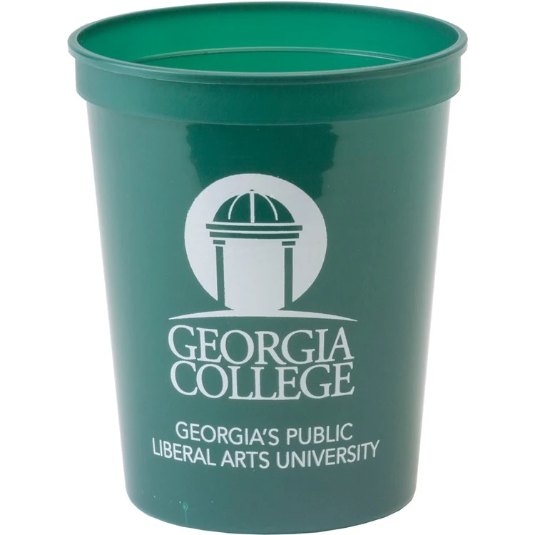 16 oz. Smooth Wall Plastic Stadium Cup 1