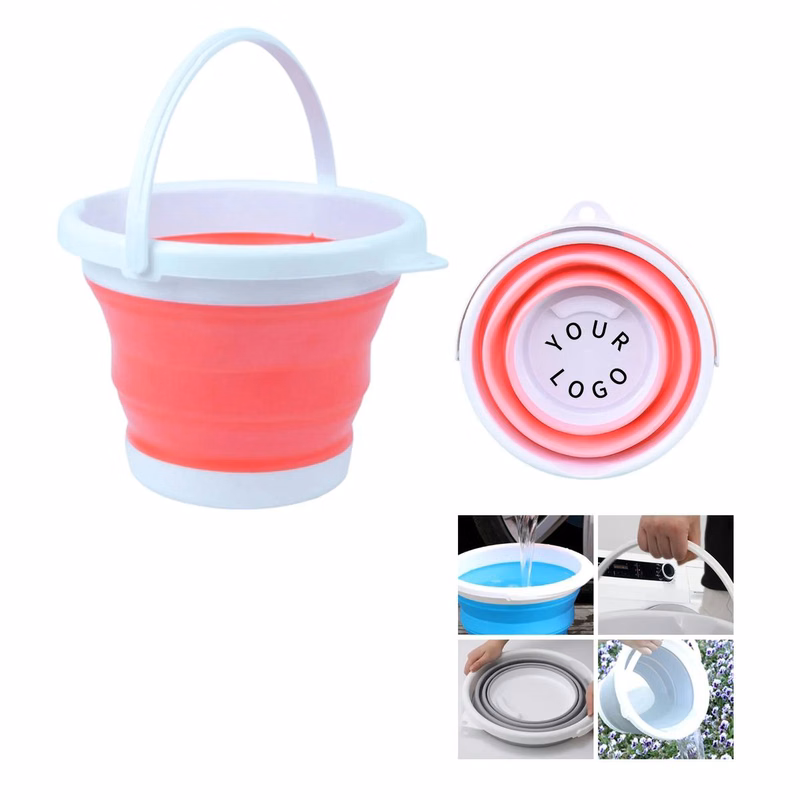 Compact 3L Silicone Folding Bucket for Travel