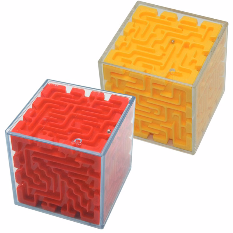 Cube Maze Puzzle
