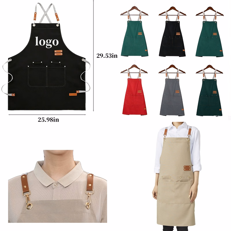 Heavy Duty Water Repellent Canvas Work Apron