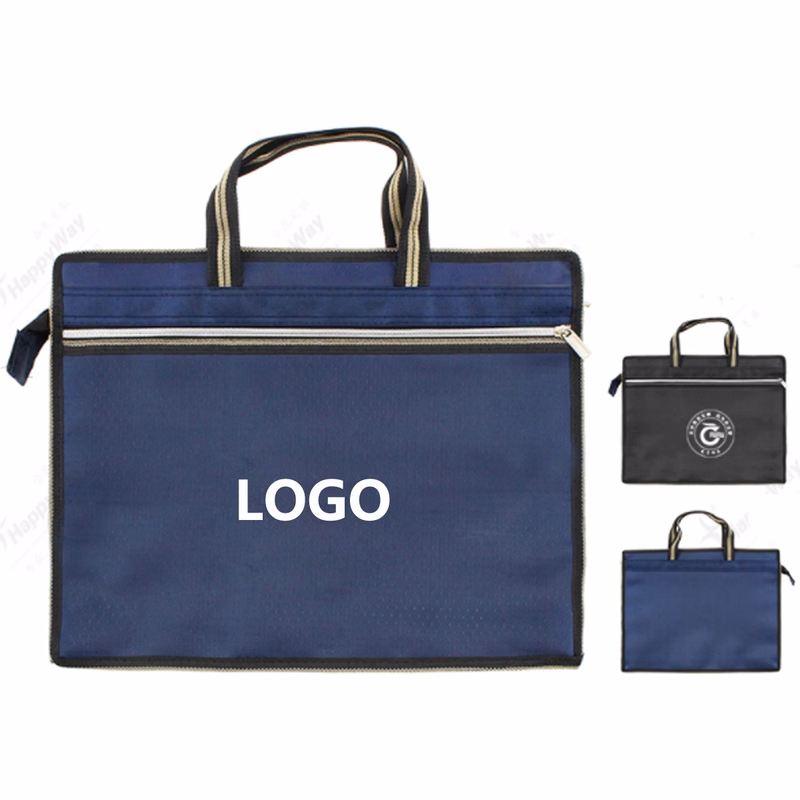 Zipper Business Document Bag