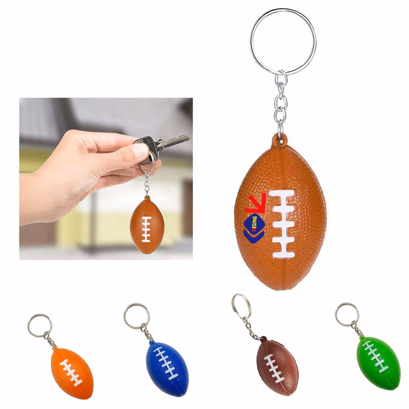 Novelty Football Keychain