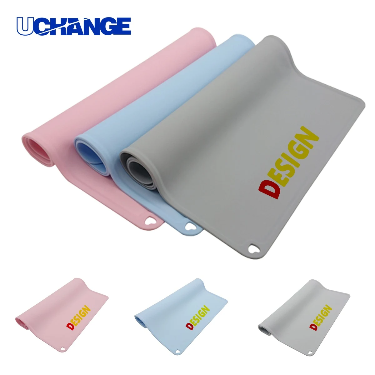Food Grade Portable Silicone Placemat for Dining 1
