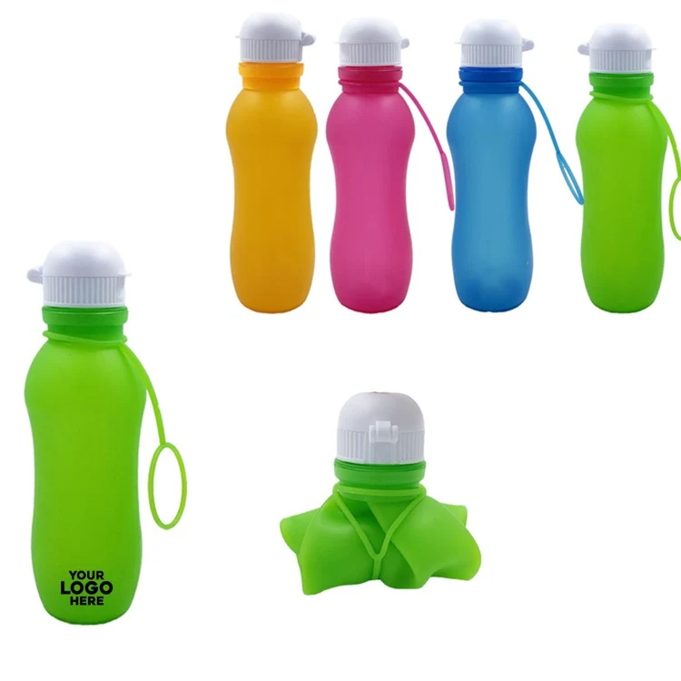 17oz Portable sports silicone roll cup 1