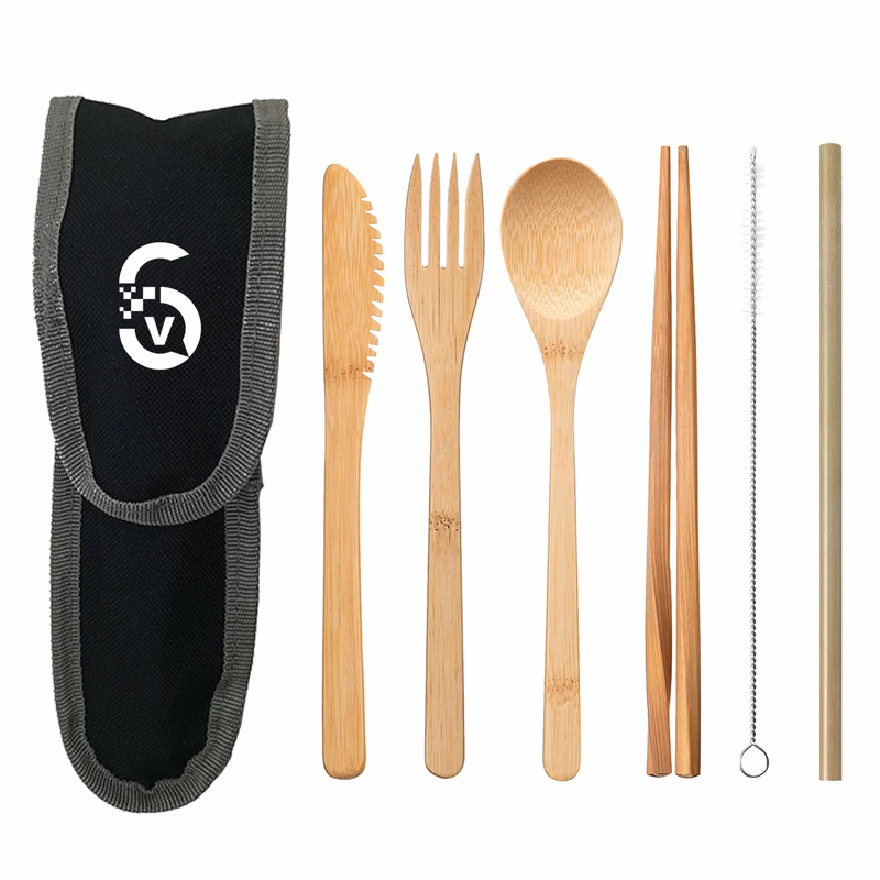 Bamboo Tableware Cutlery Set