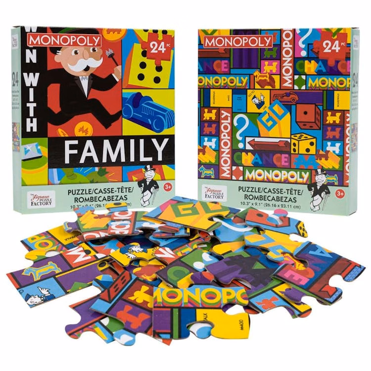 Monopoly 24-Piece Puzzle Assorted