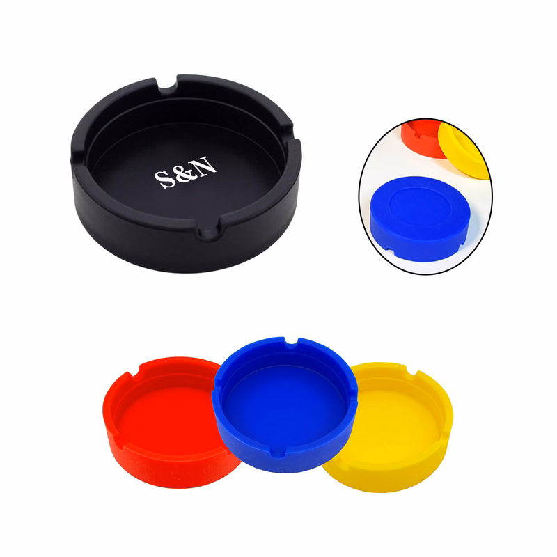 Round Silicone Cigar Ashtray