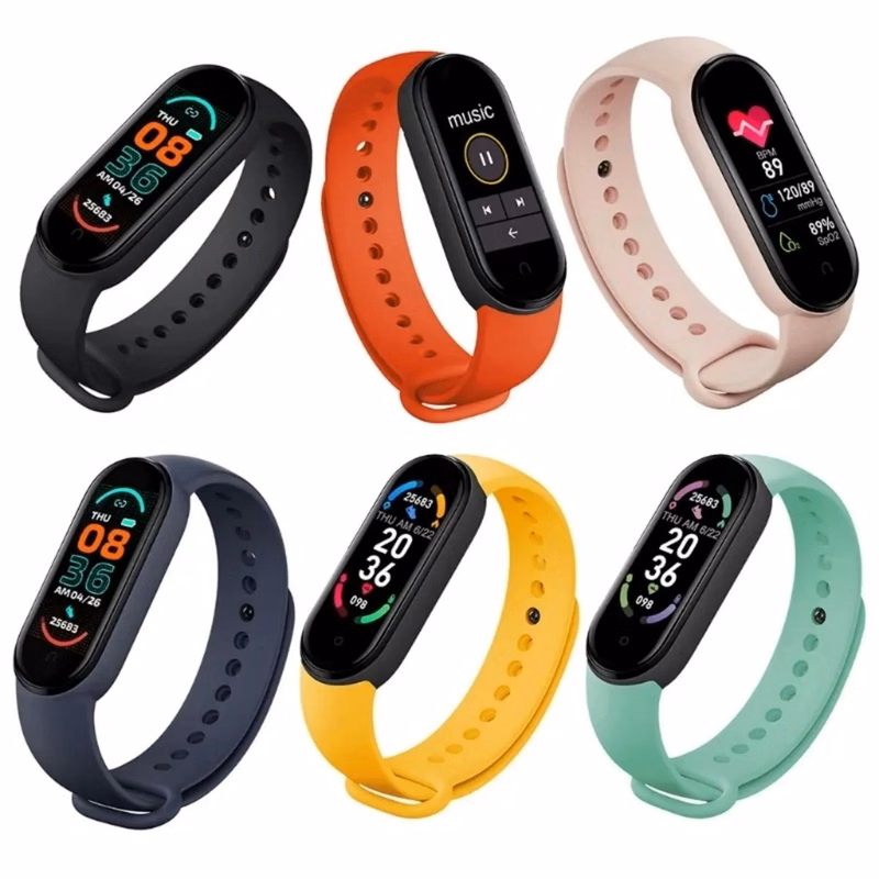 M6 Smart Bracelet Heart Rate Blood Pressure