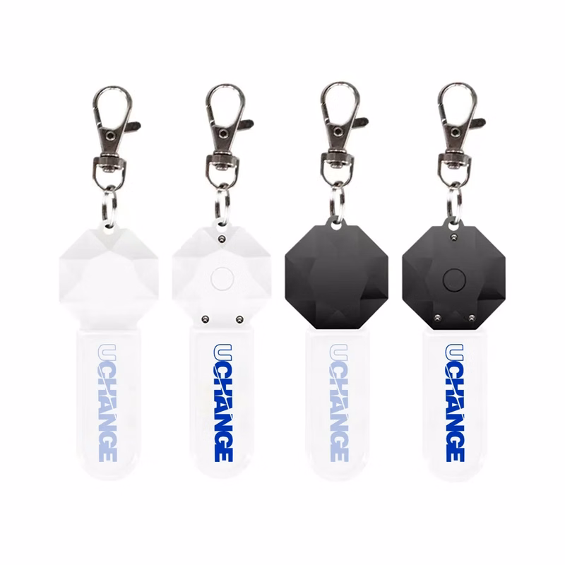 Custom LED Acrylic Keychain With Flashing Light