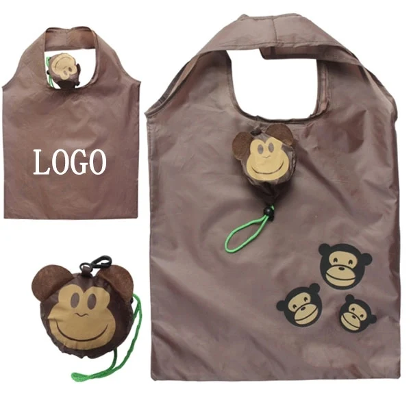 Monkey Shape Foldable Shopping Bag 1