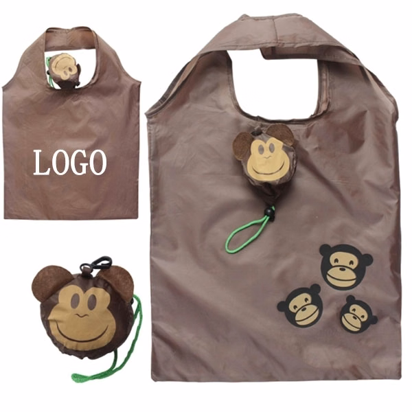 Monkey Shape Foldable Shopping Bag