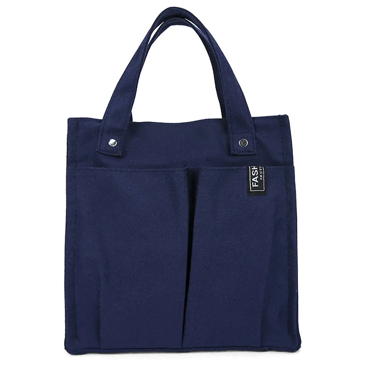 Multi-pocket Canvas Tote Bento Handbag 1