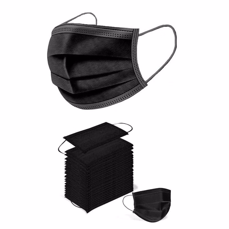 3 Ply Face Mask Black