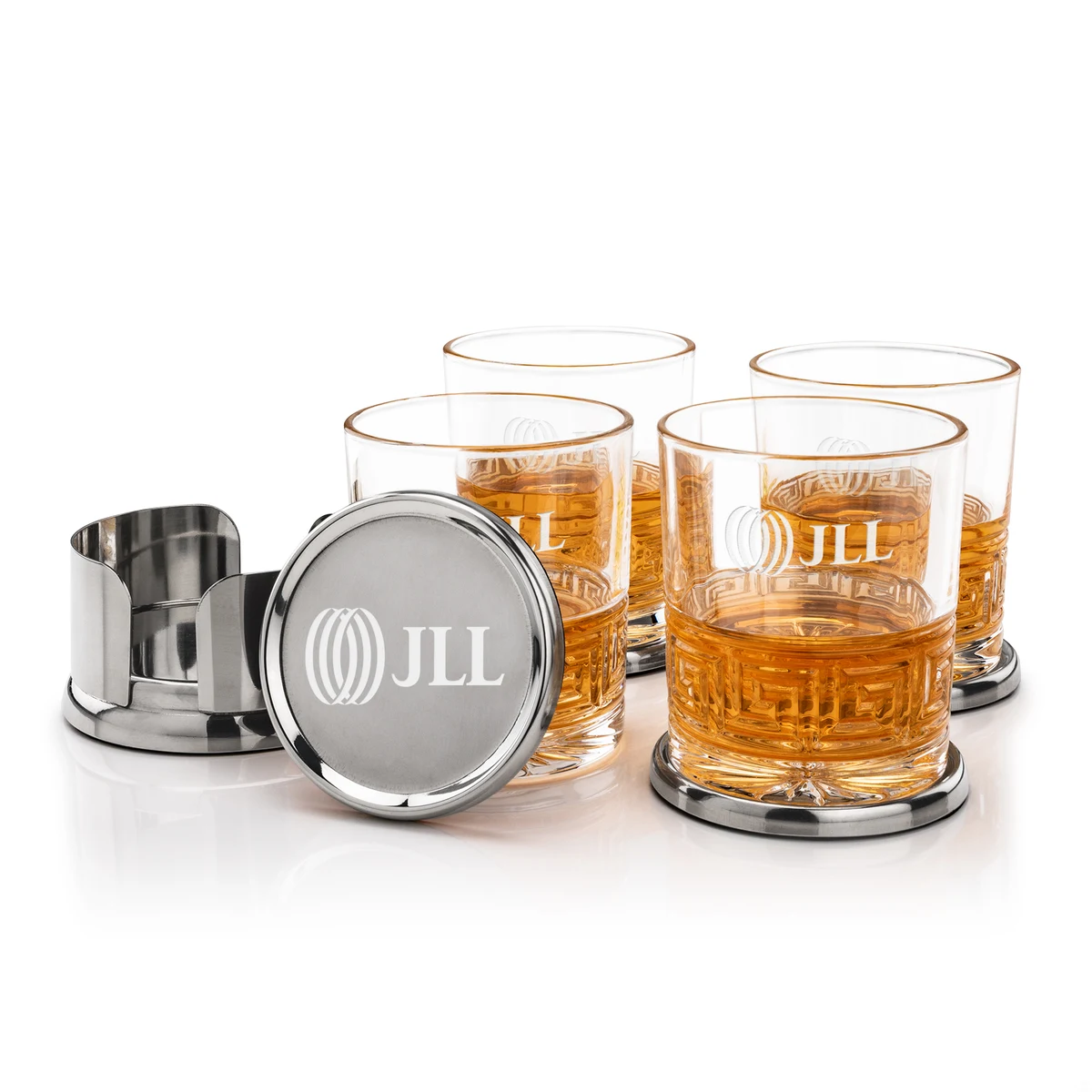 Baldoni Coasters & Libretto On-the-Rocks Set 1