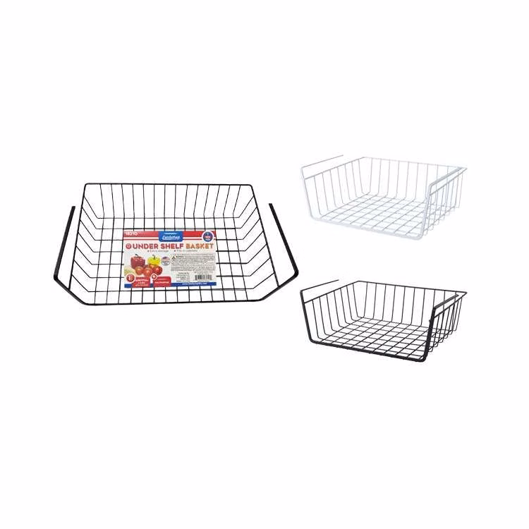 Under-Shelf Storage Baskets - Assorted Colors
