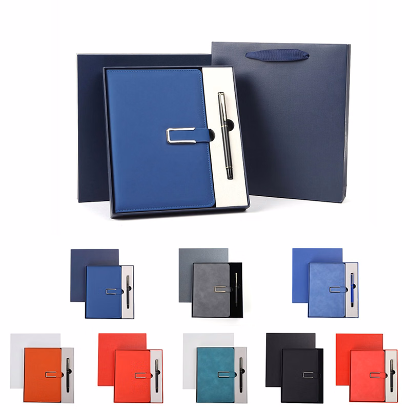 A5-Sioze Hardcover Notebook w/Pen Holder