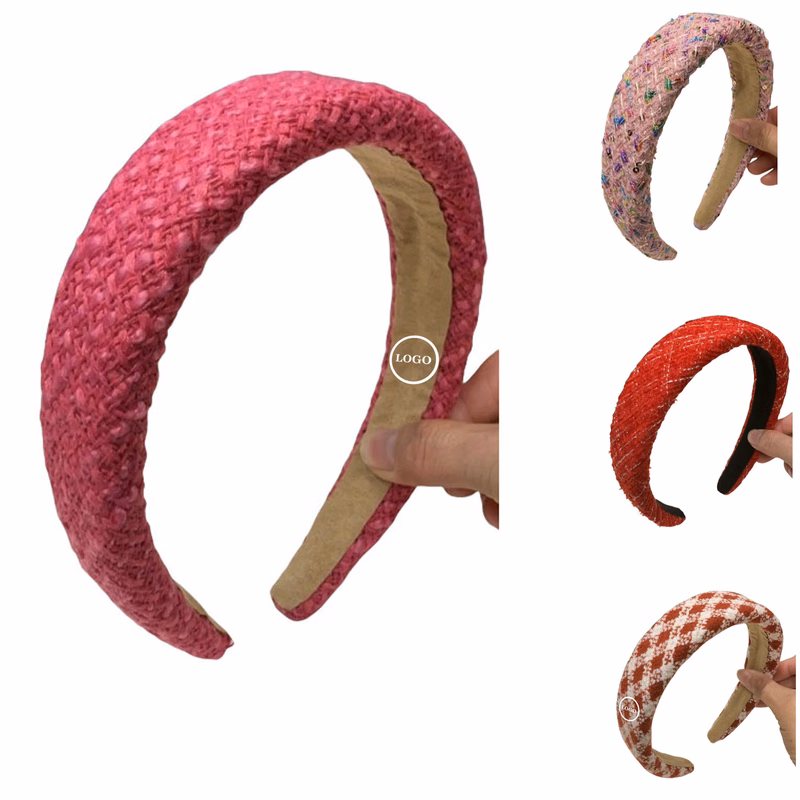 Elegant Tweed Headband