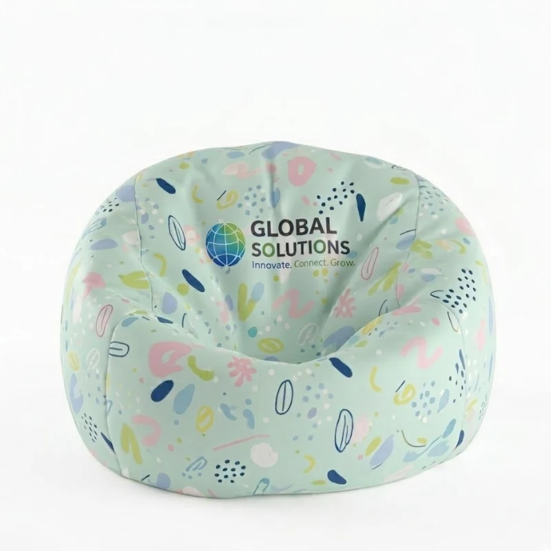 Bean Bag Chair - 24"W x 24"H - Custom Print 1