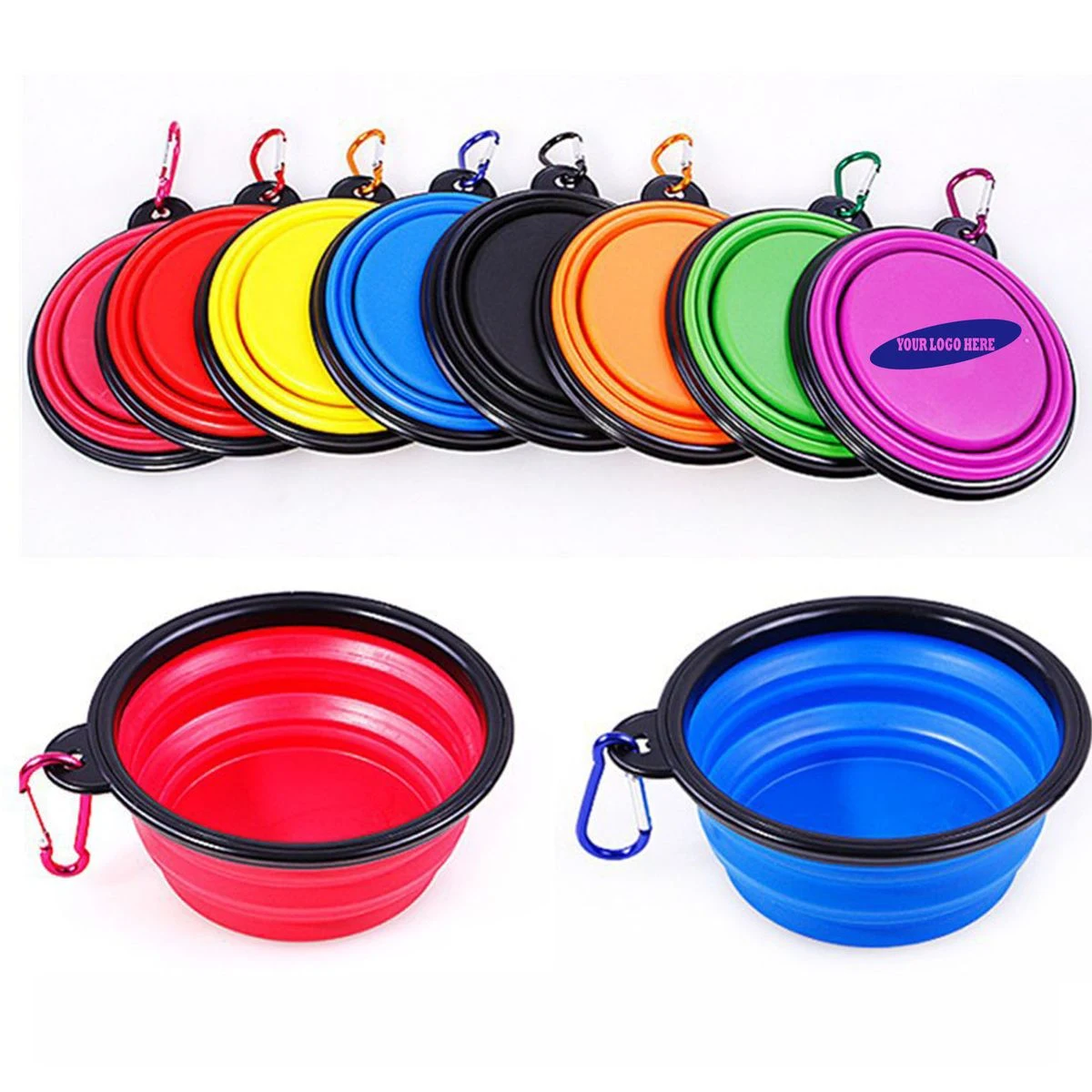 12oz Foldable Dog Bowl 1