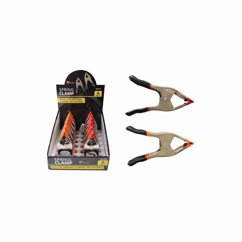 Metal Spring Clamps 6"