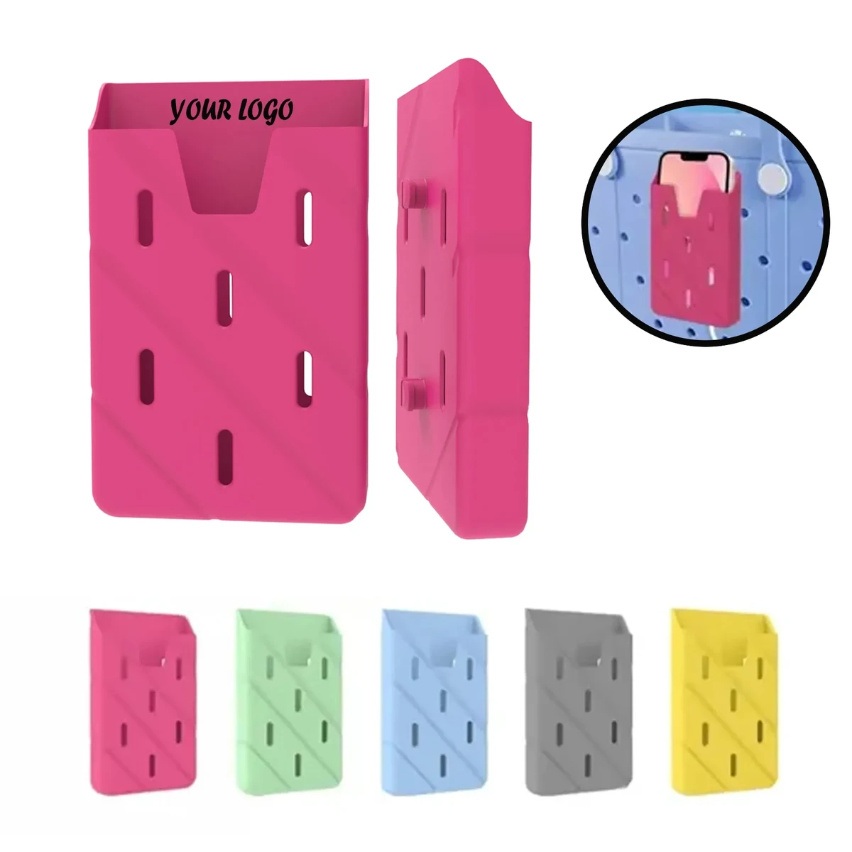 Silicone Cell Phone Holder for Beach Hole Bag 1