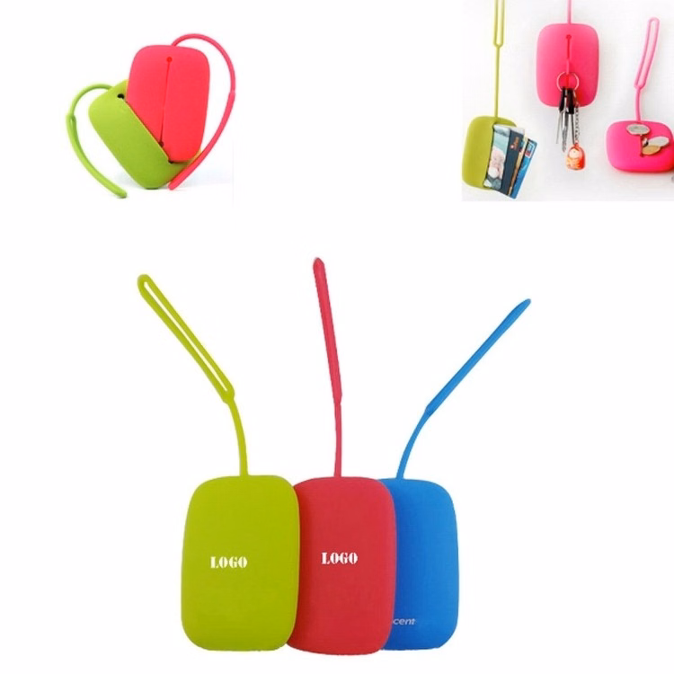 Colourful Fashion Silicone Key Case Card Case