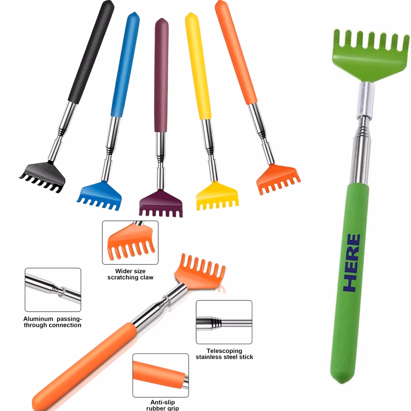 Retractable Stainless Steel Back Scratcher