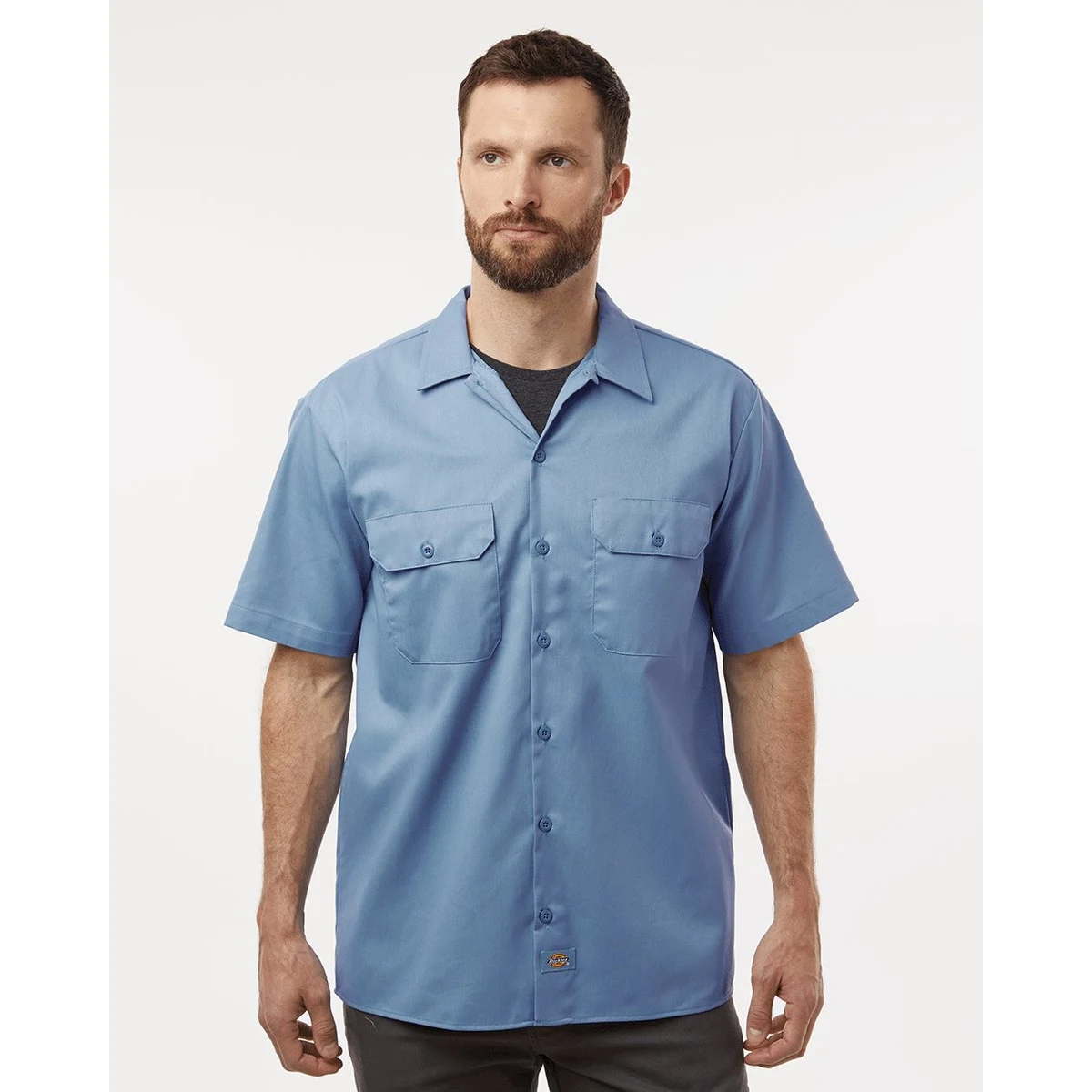 Men's Short Sleeve Work Shirt - 2574 1