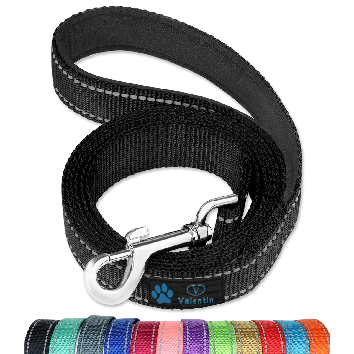 6Ft Reflective Dog Leash 1