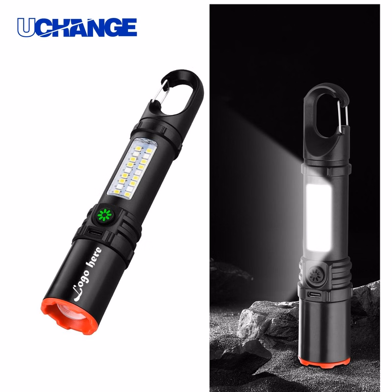 Rechargeable Outdoor Multifunction Flashlight