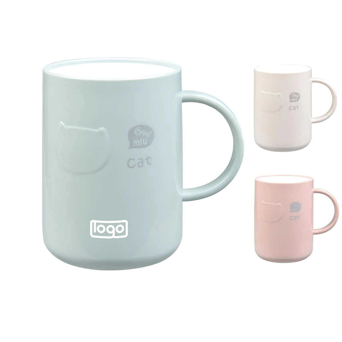 15oz Plastic Mouthwash Cup with Handle – BPA-Free 1