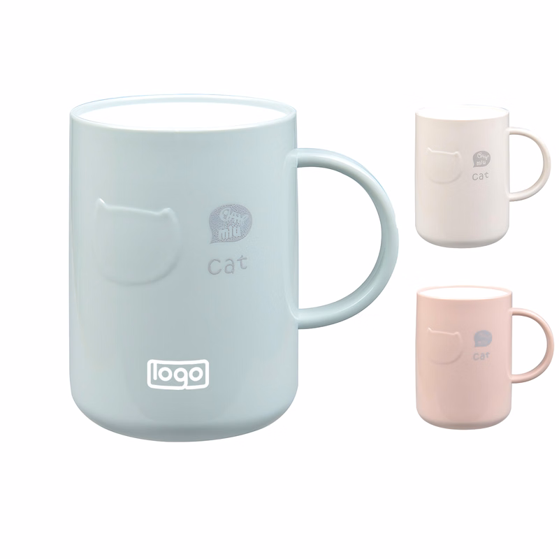 15oz Plastic Mouthwash Cup with Handle – BPA-Free