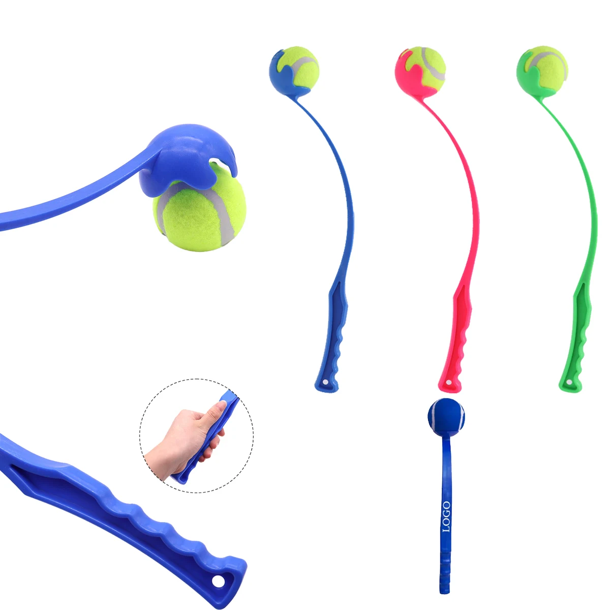 Long Handle Dog Fetch Stick 1
