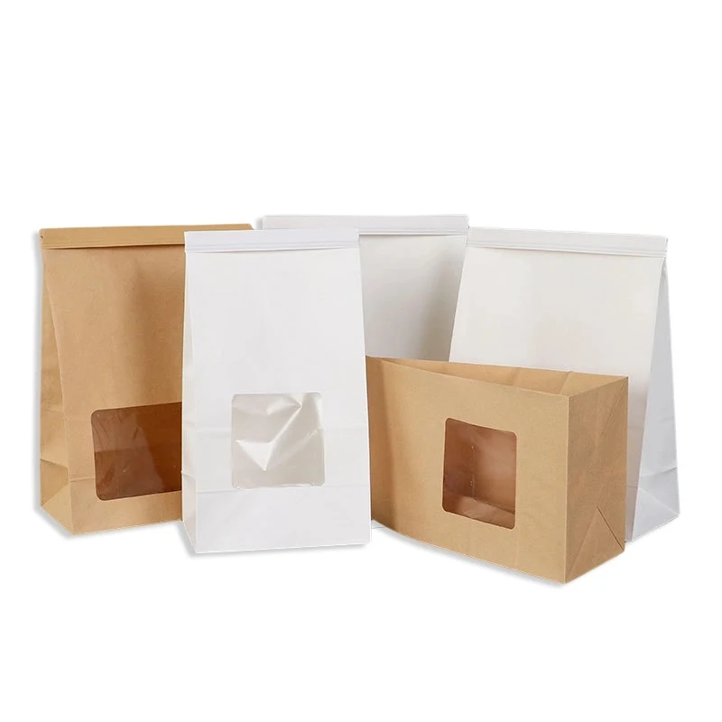 Reclosable Tin Tie Bags with Window 1