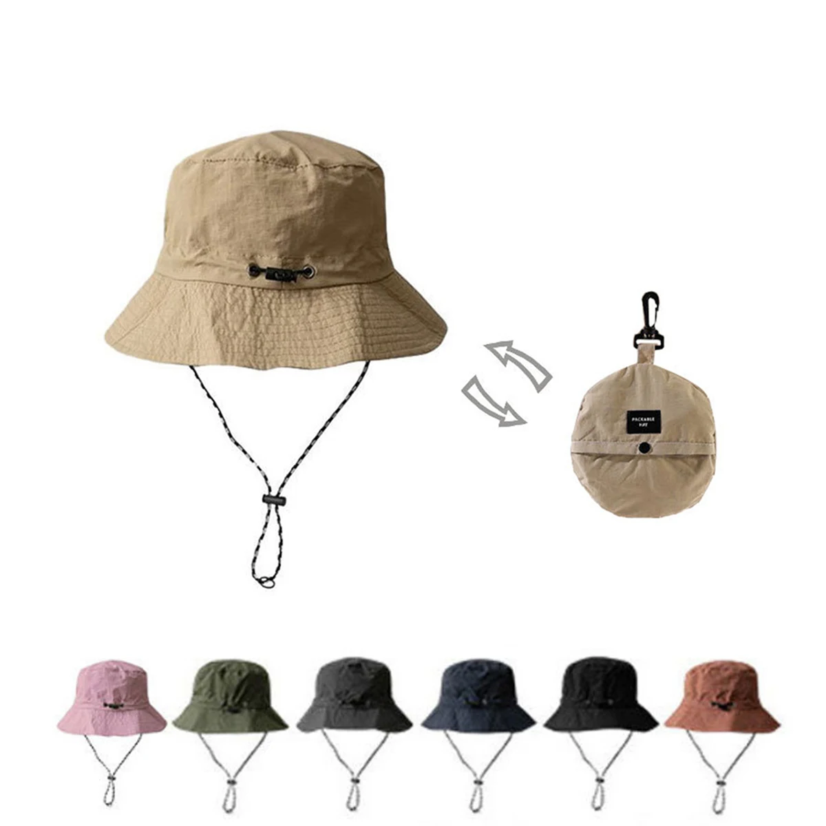 Outdoor Quick-Drying Waterproof Hiking Cap 1