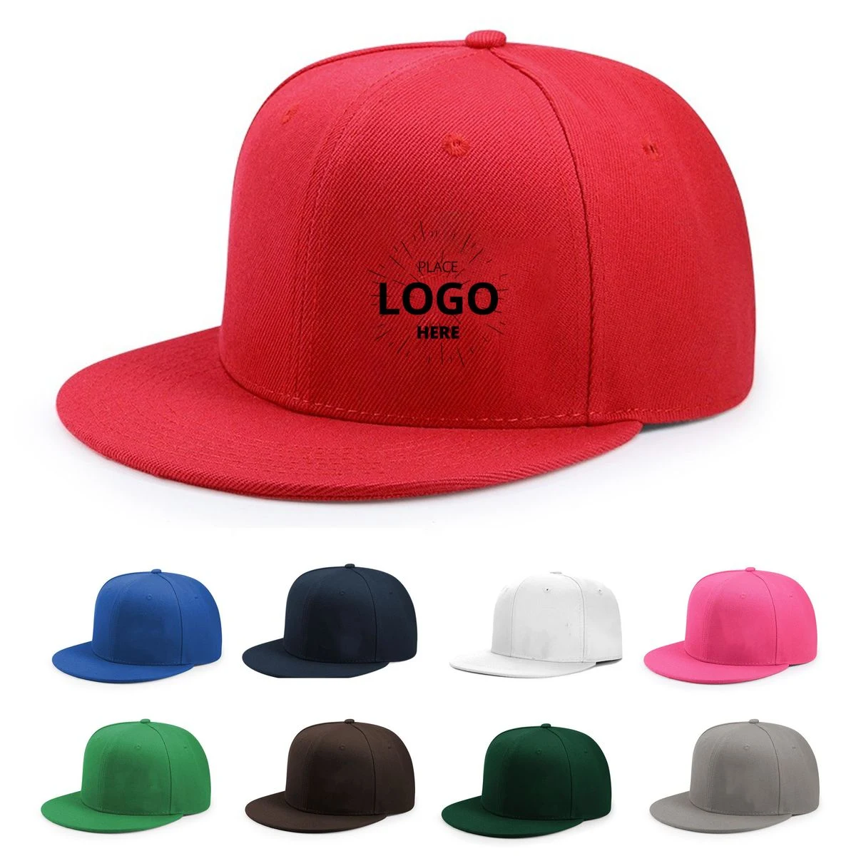 Polyester Snapback Cap with Moisture Management 1