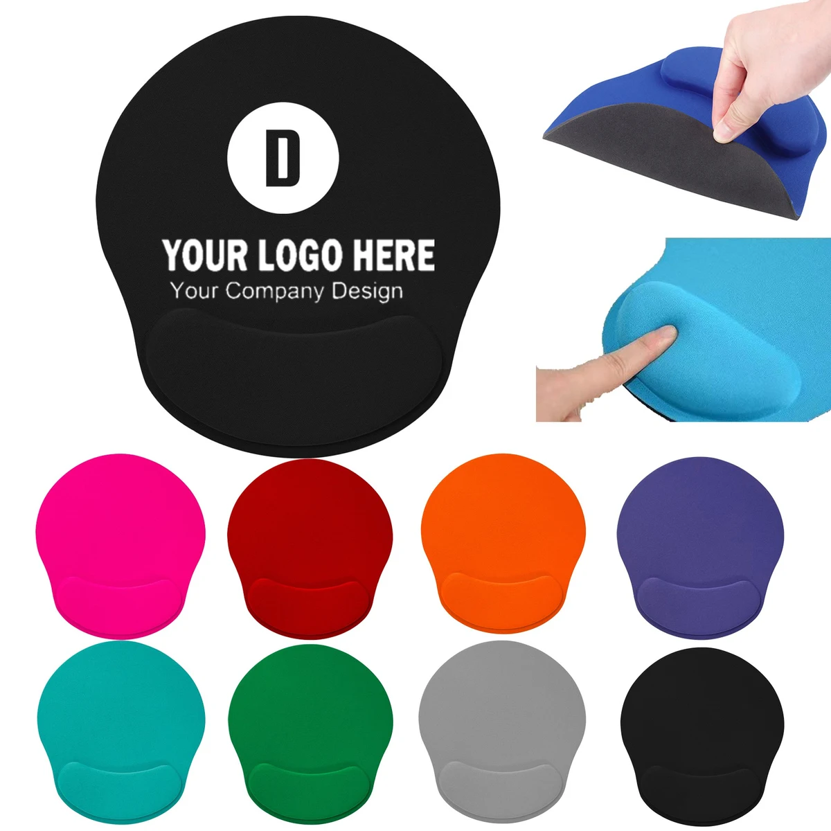 Custom Ergonomicb Wrist Support Mouse Pad 1