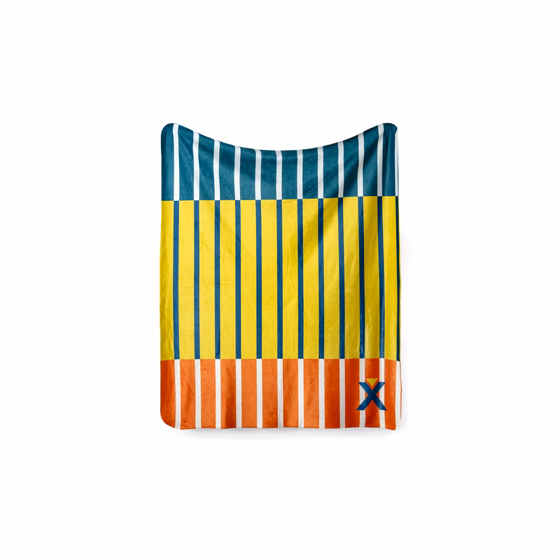 USA Full-Color Sherpa Throws