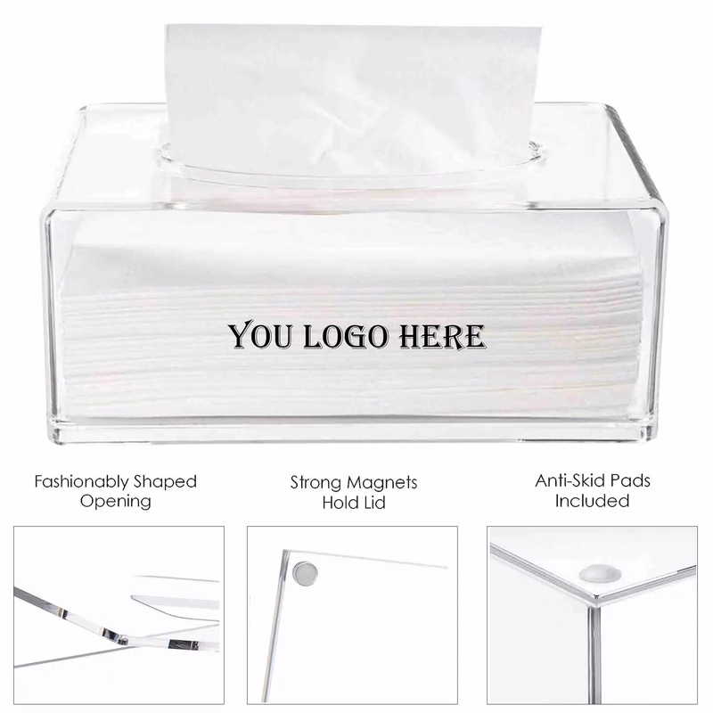 Clear Acrylic Tissue Box