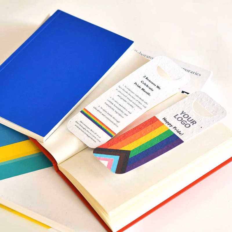 Plantable Pride Bookmark with Page Slot