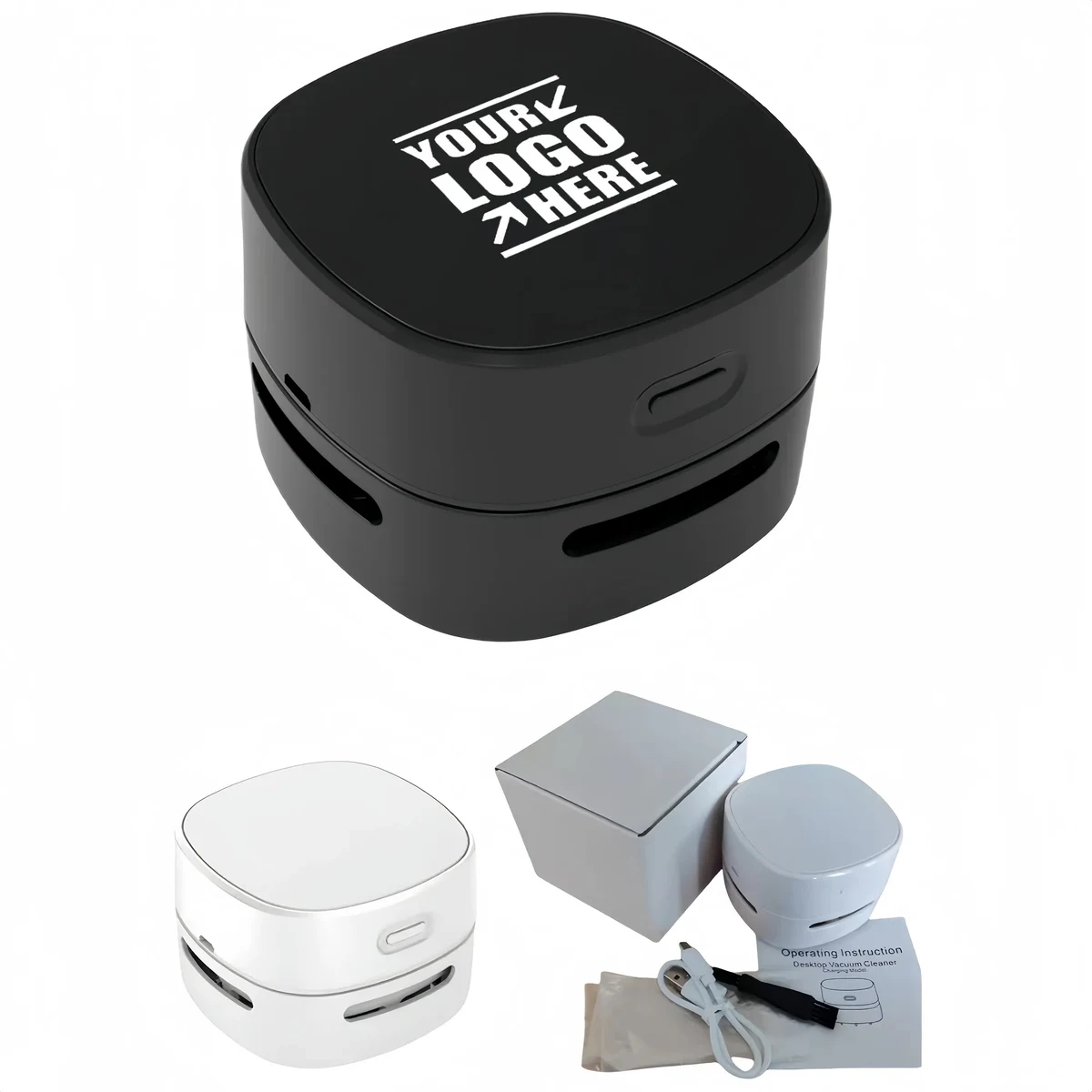 MOQ50 Portable Mini Desktop Cleaner For Family And Car 1
