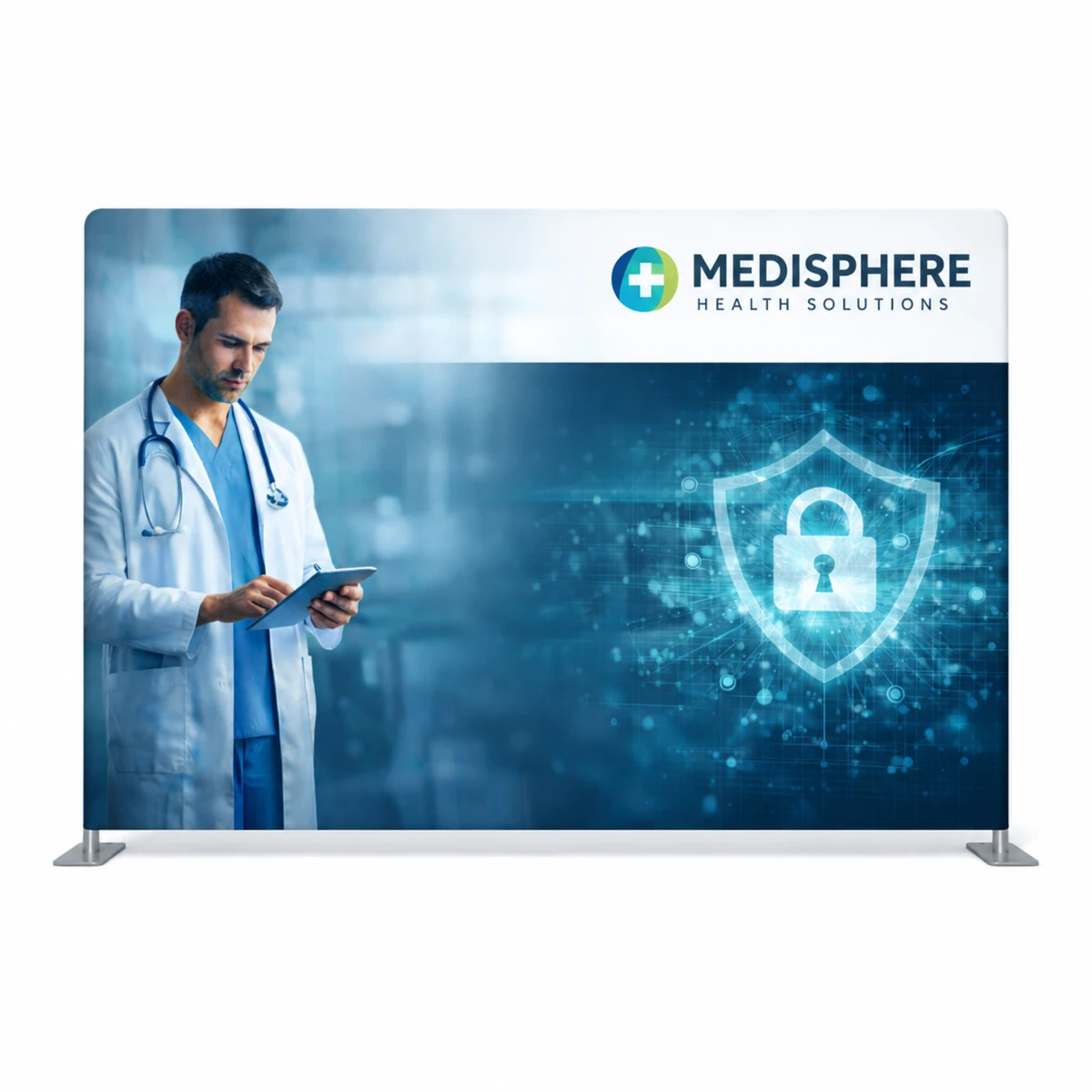 10' Flexi-Tube Display, Single-Sided 1