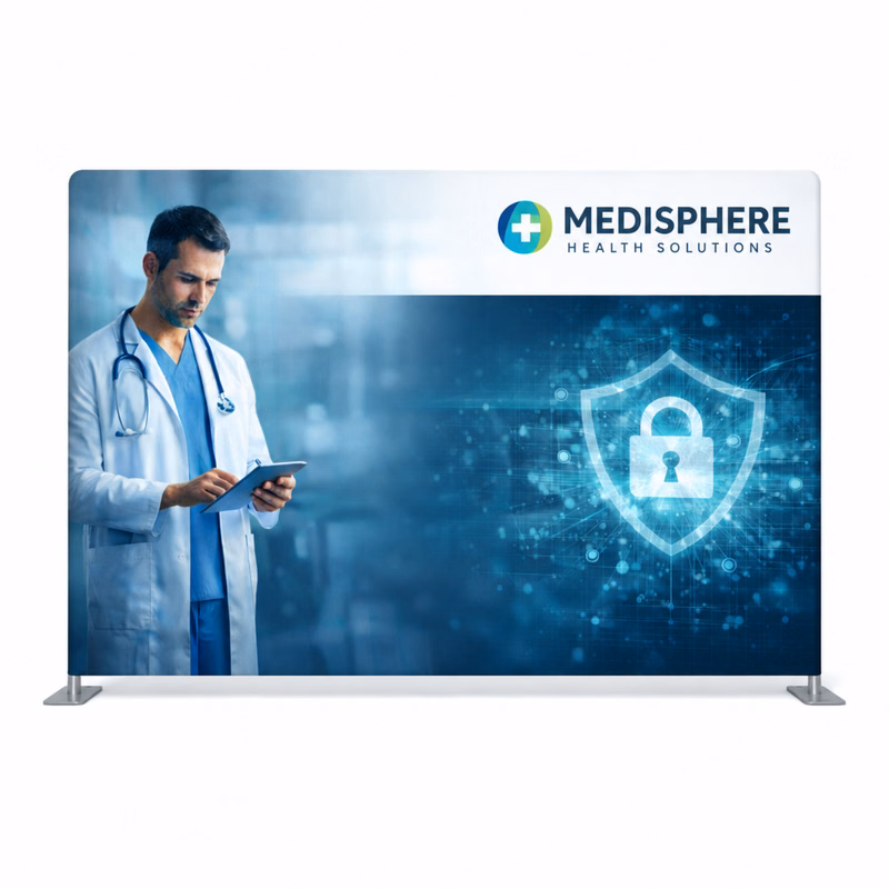10' Flexi-Tube Display, Single-Sided