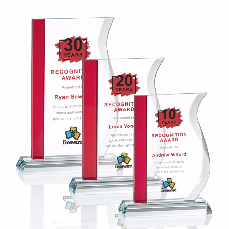 Burbank VividPrint™ Award - Red