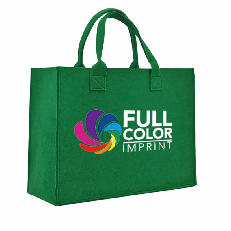 Reusable Grocery Heavy Duty Shopping Tote Felt Bag