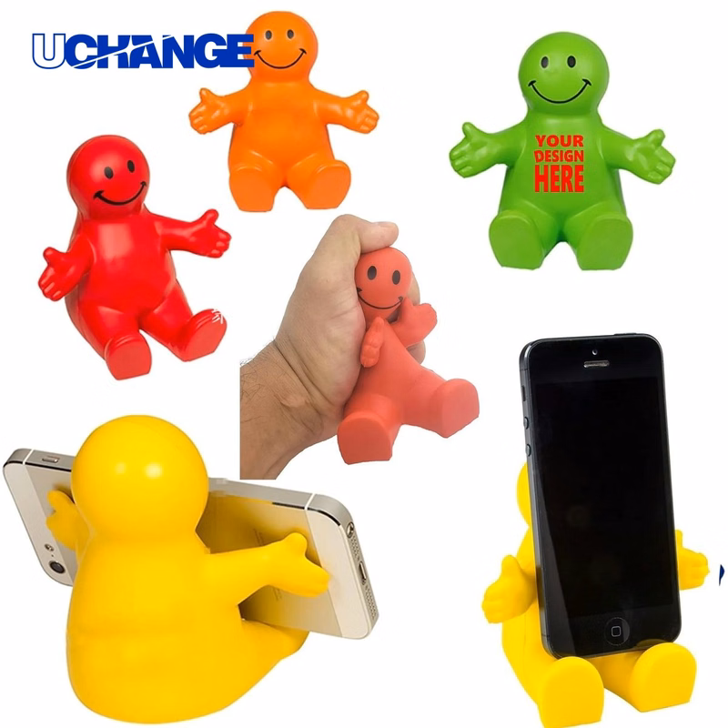 Squeezable Stress Reliever Phone Holder Toy